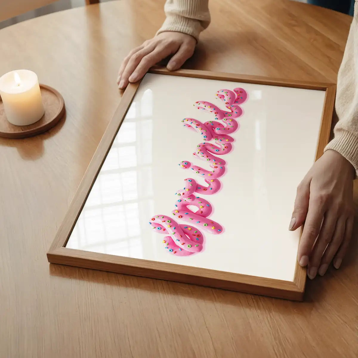 Sprinkle Type Cake Print