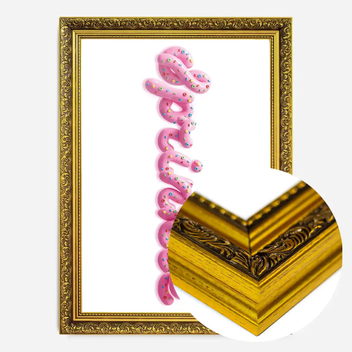 Sprinkle Type Cake Print