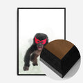 Black Wood Frame