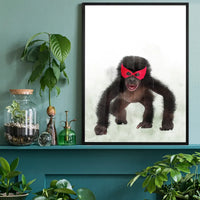 Super Chimp! Little Heroes Animal Print