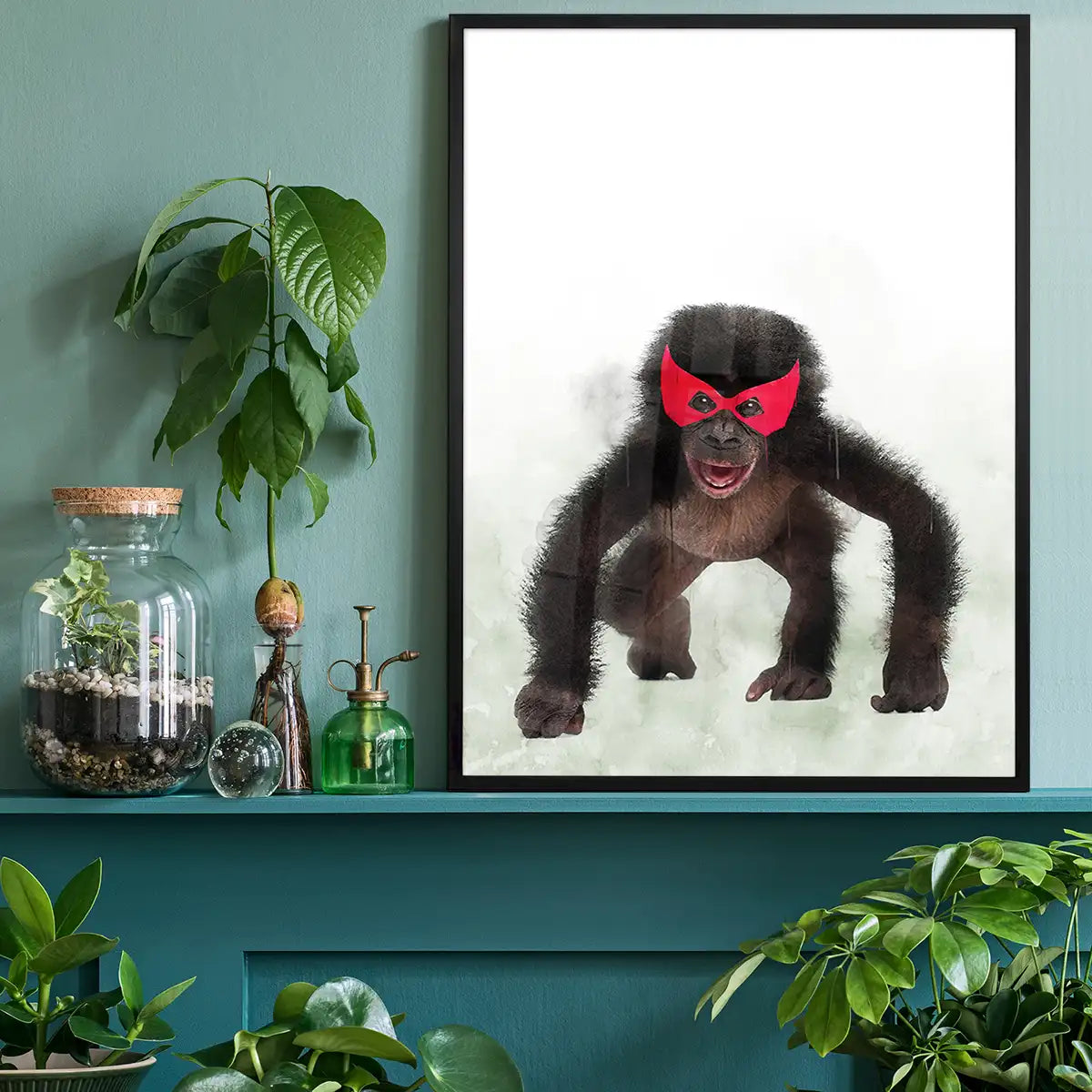 Super Chimp! Little Heroes Animal Print