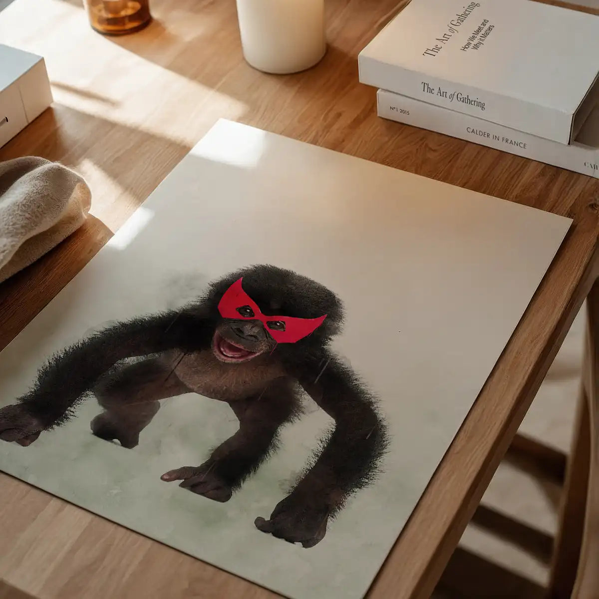 Super Chimp! Little Heroes Animal Print