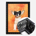 Black Ornate Frame
