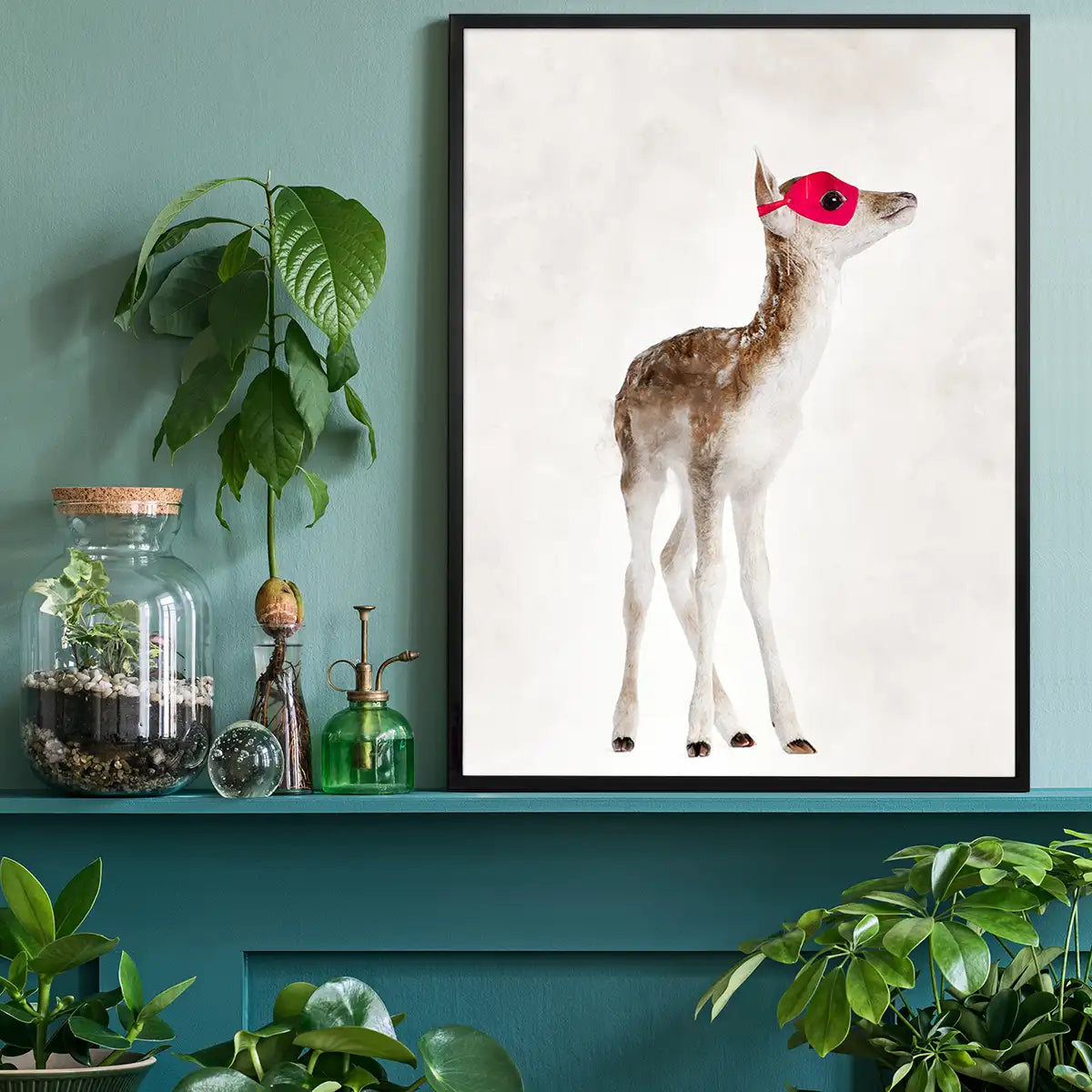 Super Deer! Little Heroes Animal Print