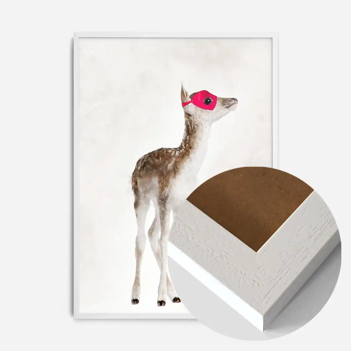 Super Deer! Little Heroes Animal Print
