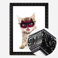 Black Ornate Frame