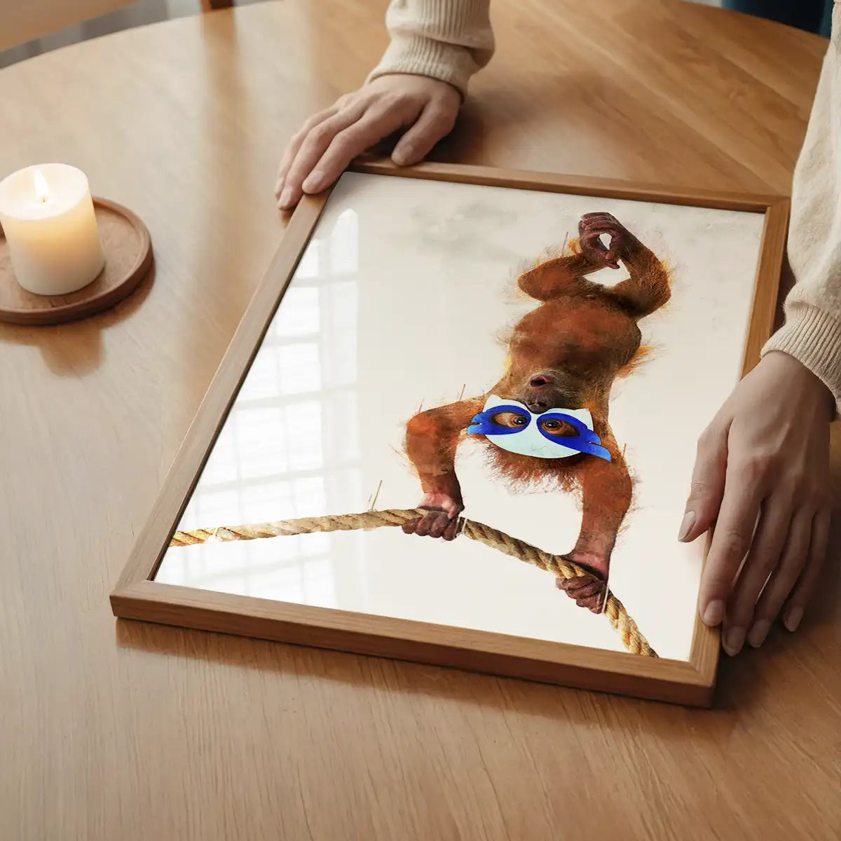 Super Orangutan! Little Heroes Animal Print