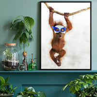 Super Orangutan! Little Heroes Animal Print