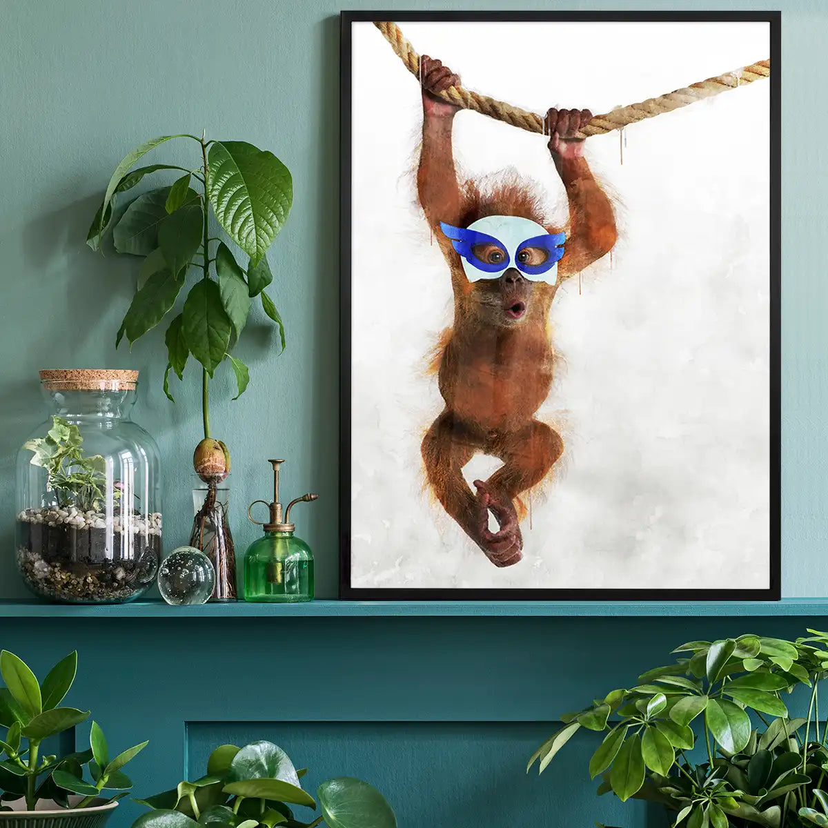 Super Orangutan! Little Heroes Animal Print