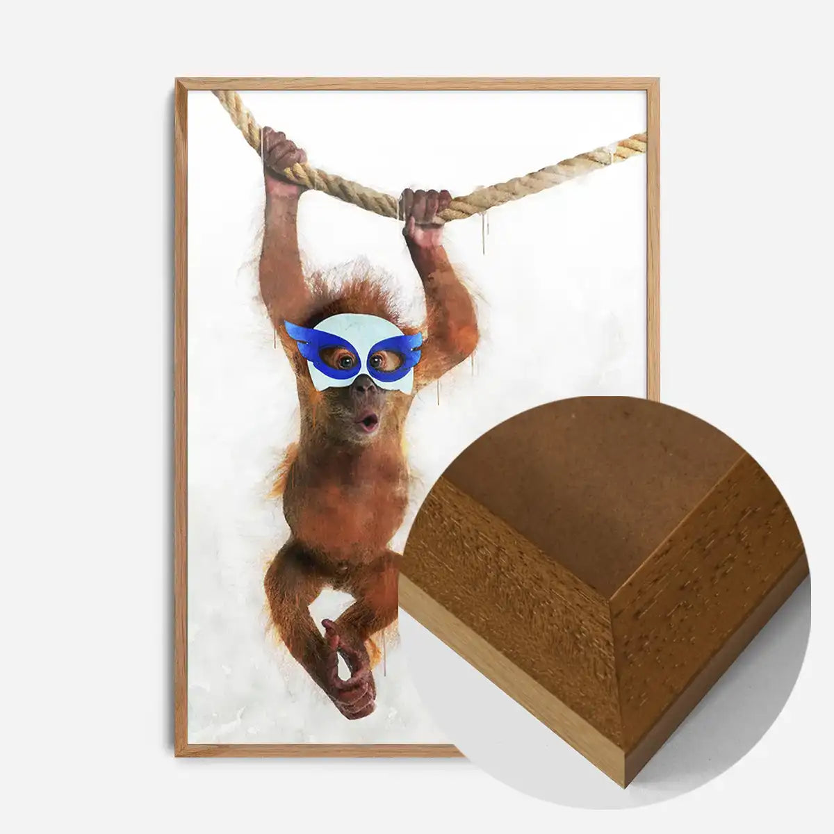 Super Orangutan! Little Heroes Animal Print