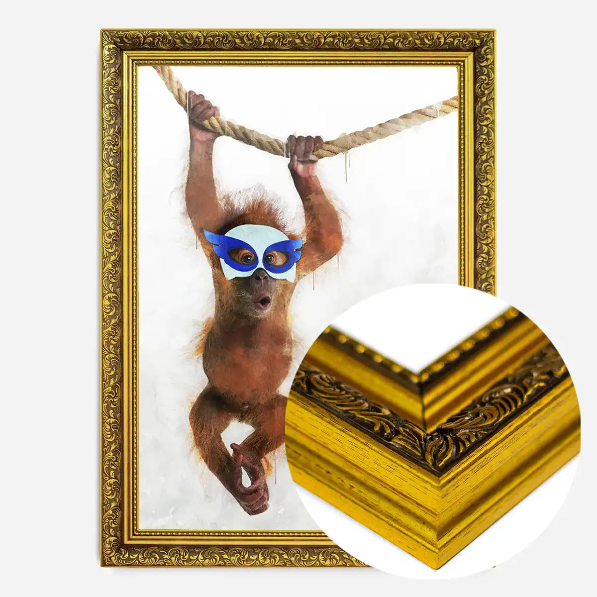 Super Orangutan! Little Heroes Animal Print