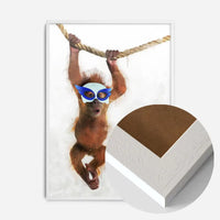Super Orangutan! Little Heroes Animal Print