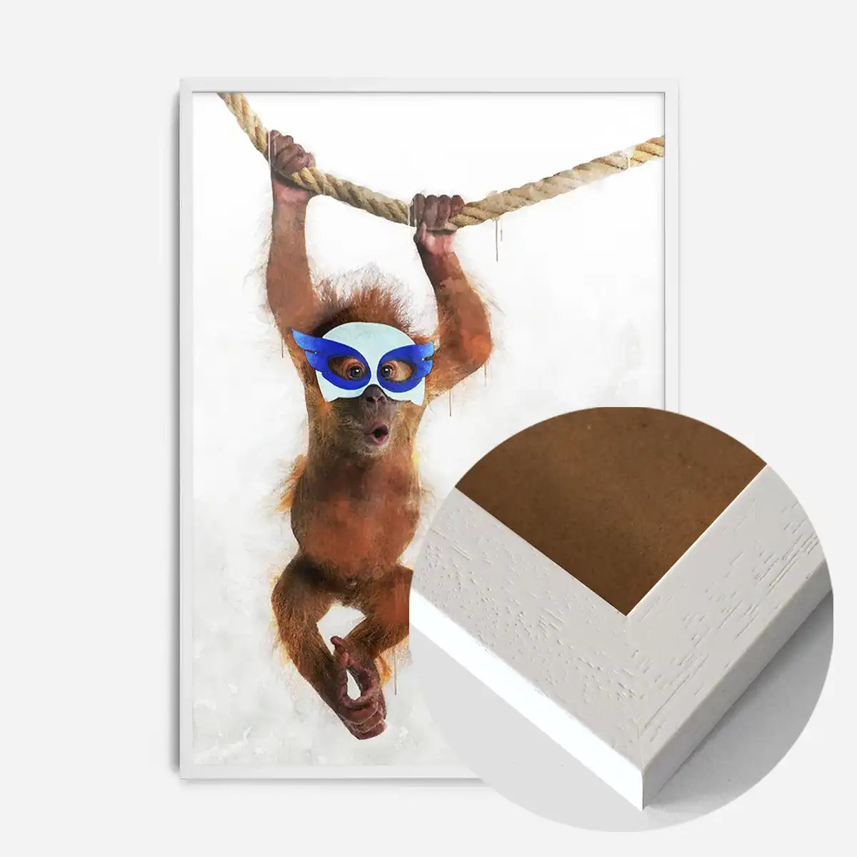Super Orangutan! Little Heroes Animal Print