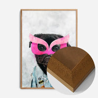 Super Pug Puppy! Little Heroes Animal Print