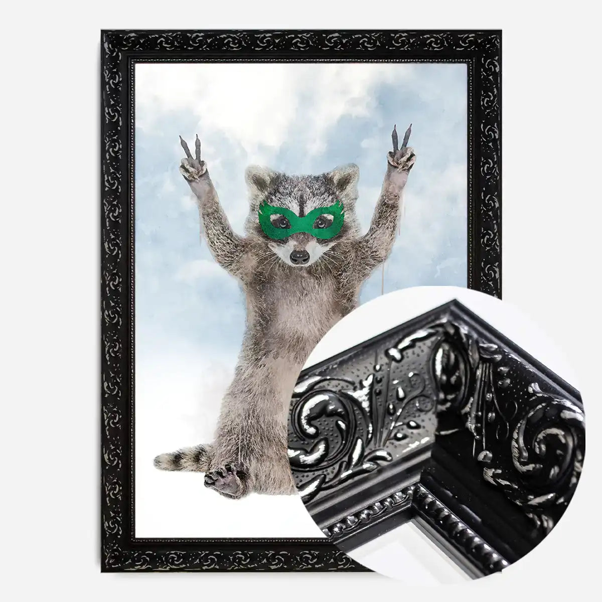 Super Raccoon! Little Heroes Animal Print