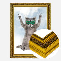 Super Raccoon! Little Heroes Animal Print