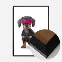 Super Sausage! Little Heroes Dachshund Animal Print