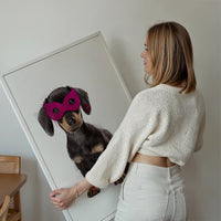 Super Sausage! Little Heroes Dachshund Animal Print
