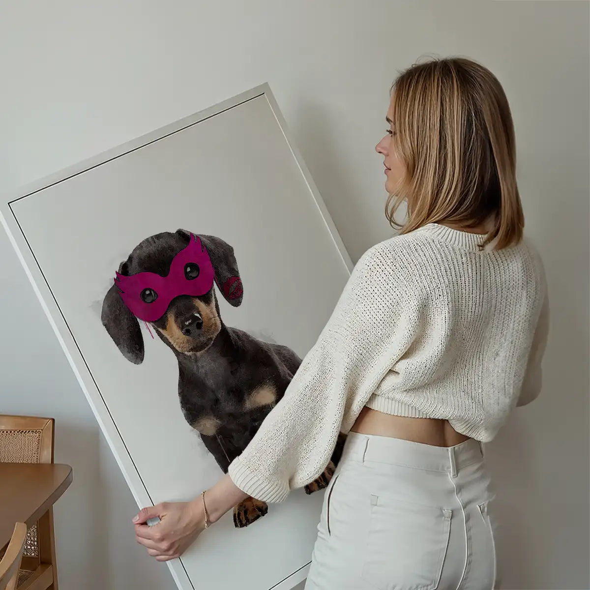Super Sausage! Little Heroes Dachshund Animal Print