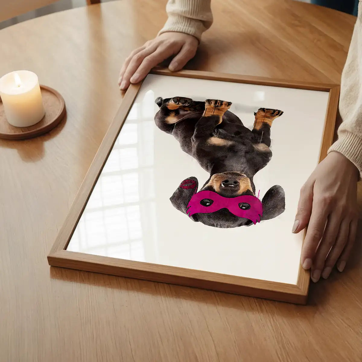Super Sausage! Little Heroes Dachshund Animal Print