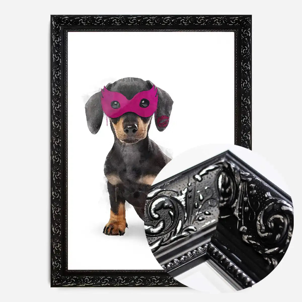 Super Sausage! Little Heroes Dachshund Animal Print