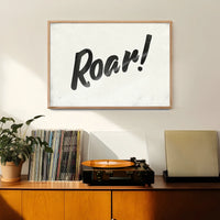 Roar Animal Noises Print