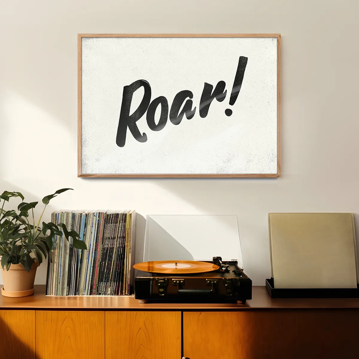 Roar Animal Noises Print