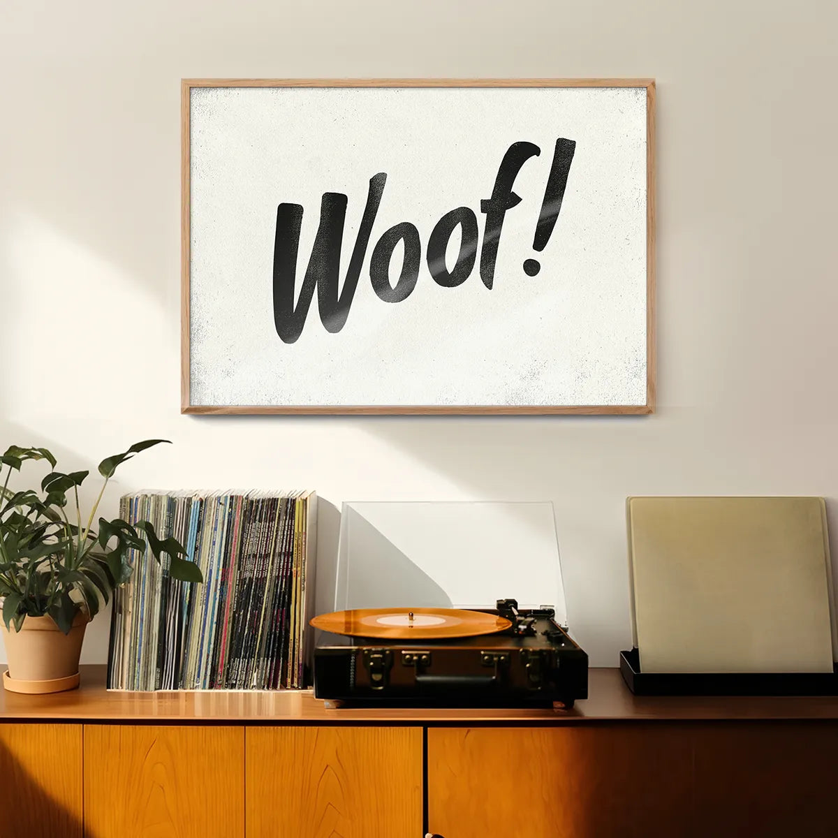 Woof Animal Noises Print