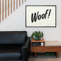 Woof Animal Noises Print