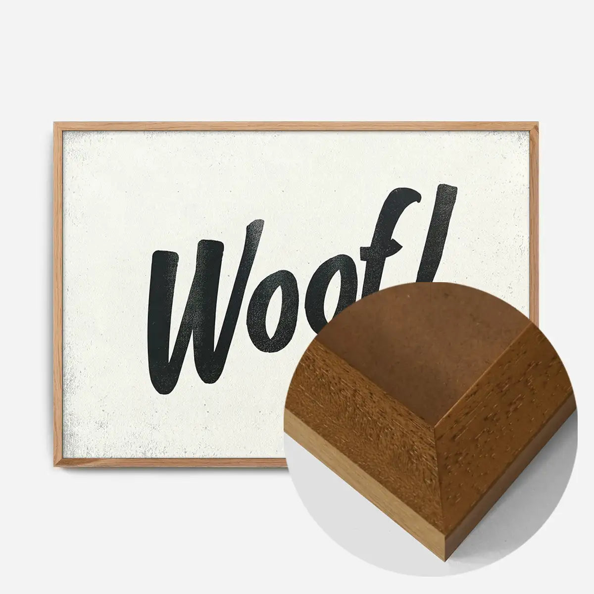Woof Animal Noises Print