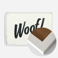 Woof Animal Noises Print