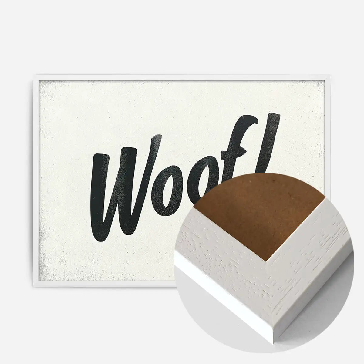 Woof Animal Noises Print