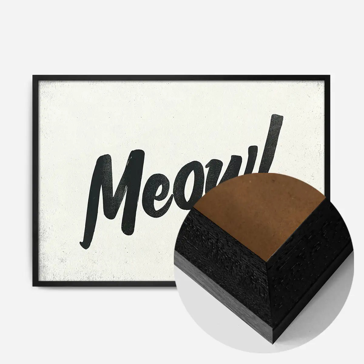 Meow Animal Noises Print