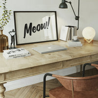 Meow Animal Noises Print
