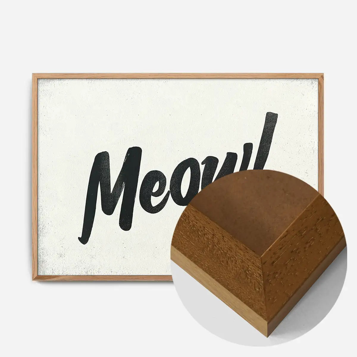 Meow Animal Noises Print