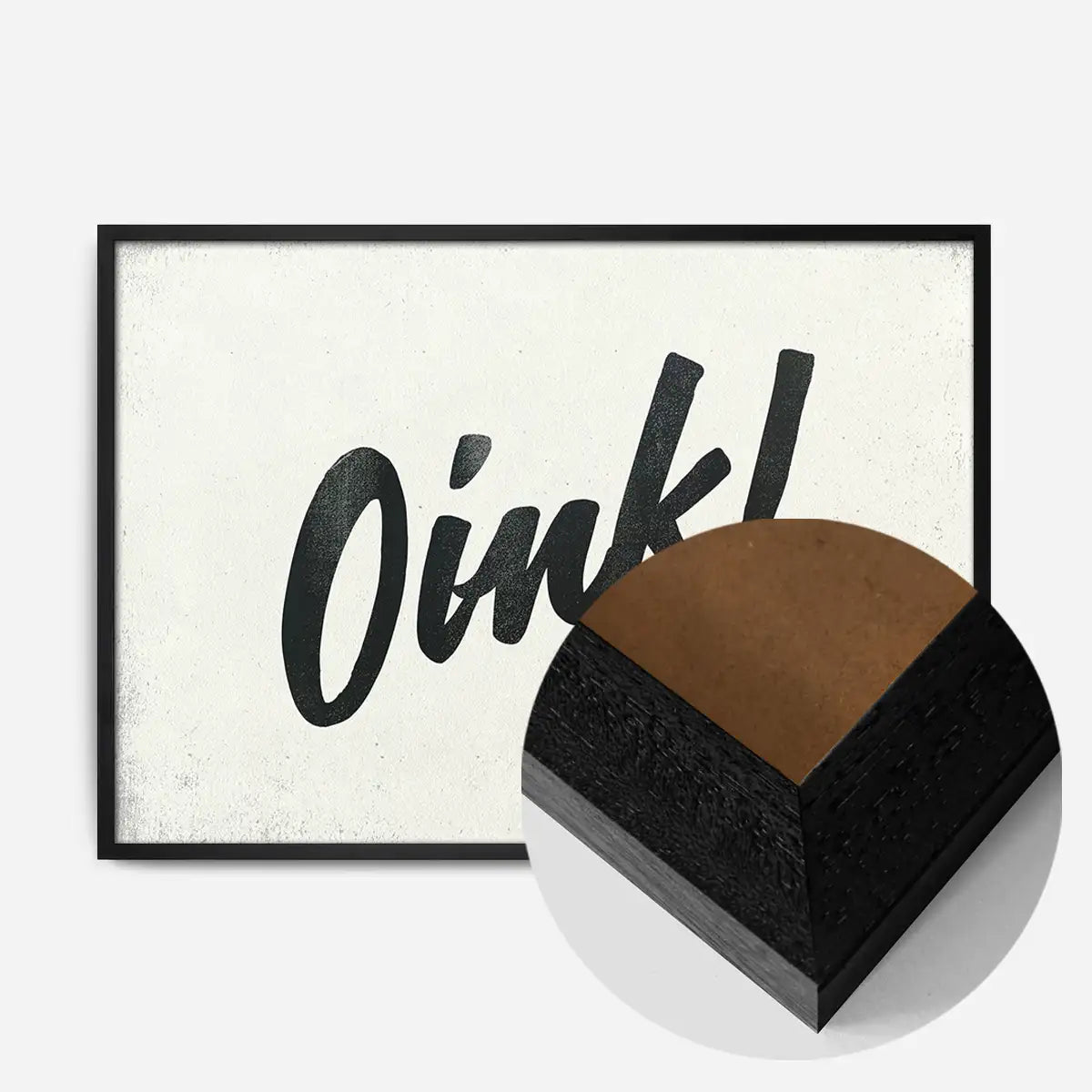 Oink Animal Noises Print
