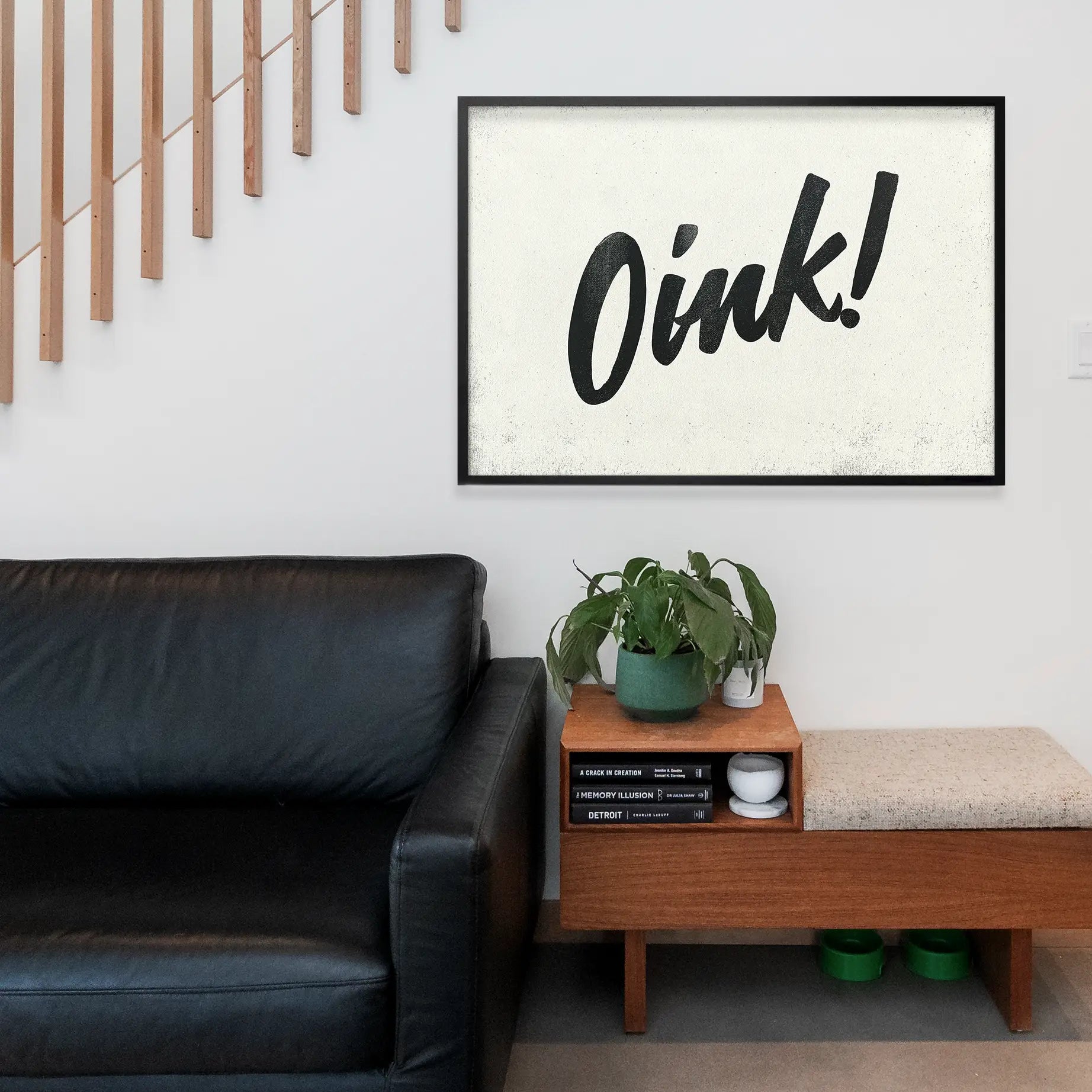 Oink Animal Noises Print