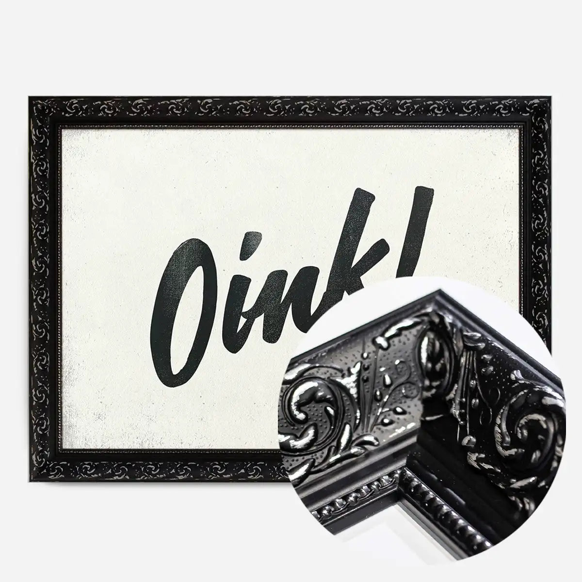 Oink Animal Noises Print