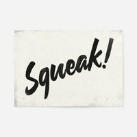 Squeak Animal Noises Print