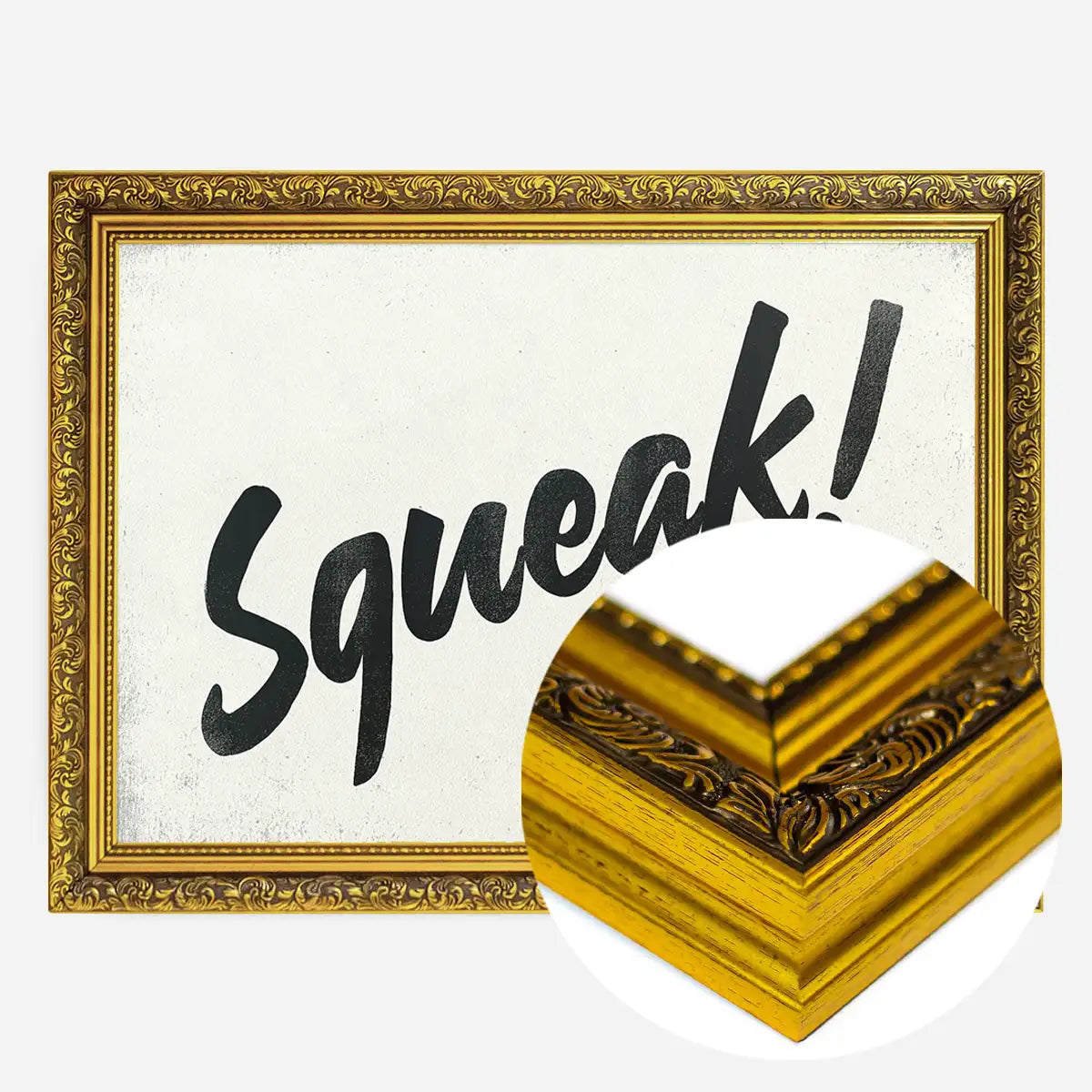 Squeak Animal Noises Print