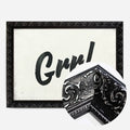 Black Ornate Frame