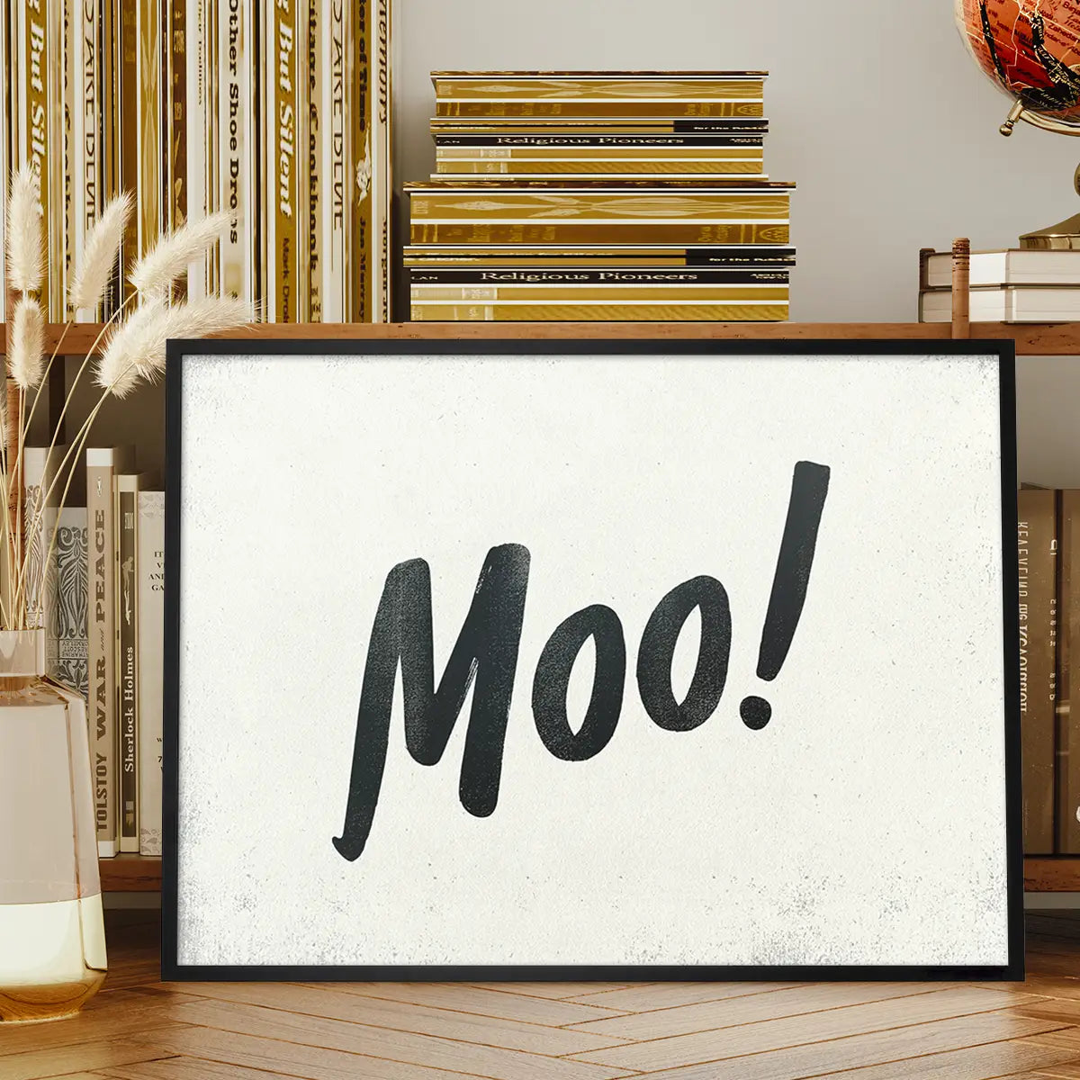 Moo Animal Noises Print
