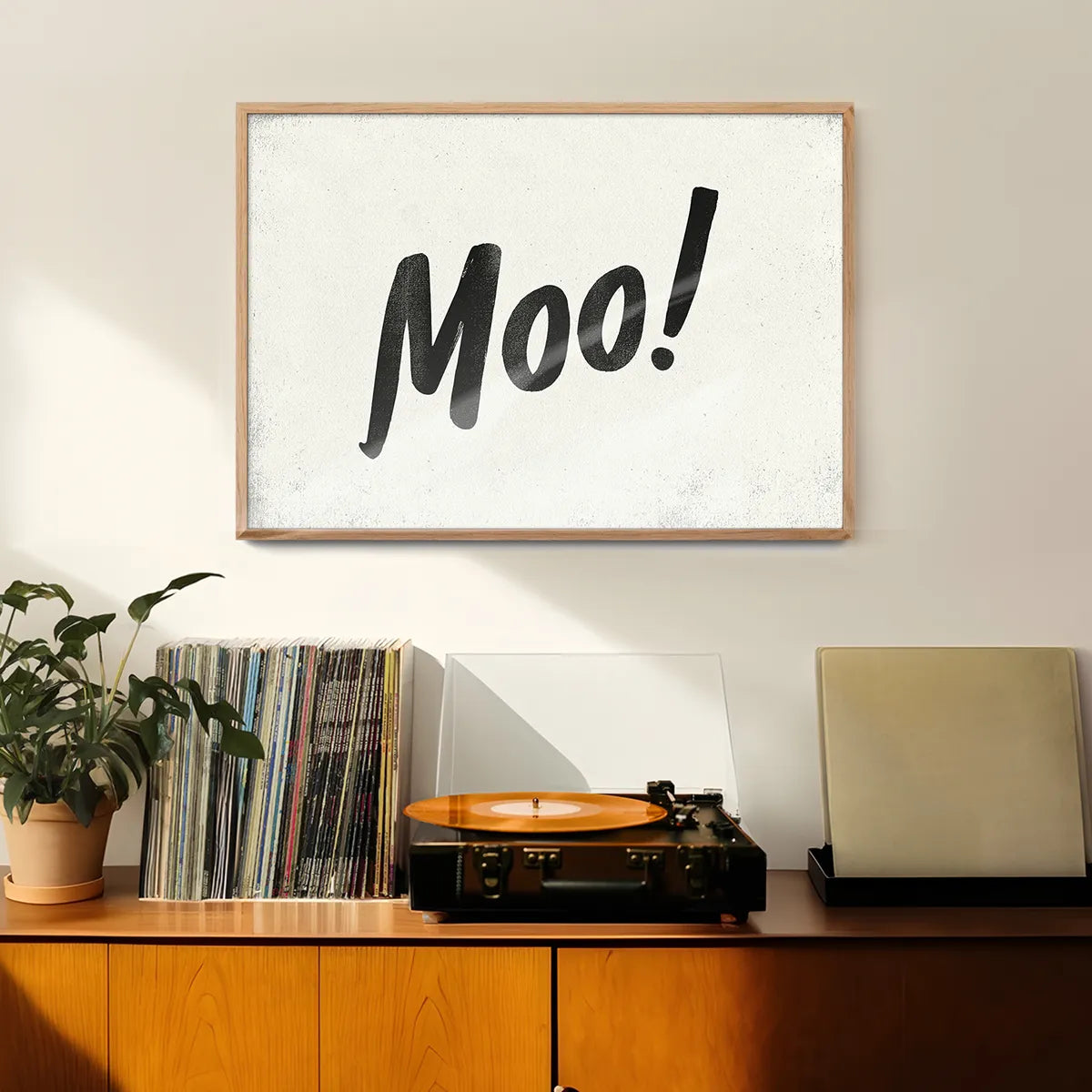 Moo Animal Noises Print
