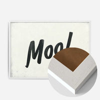 Moo Animal Noises Print
