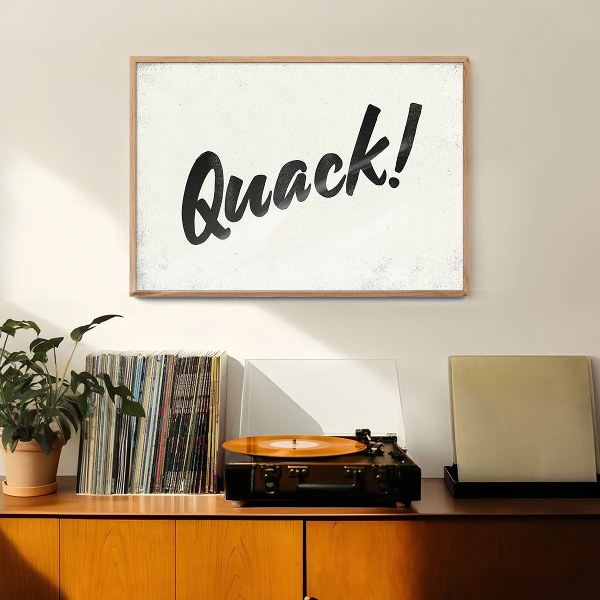 Quack Animal Noises Print