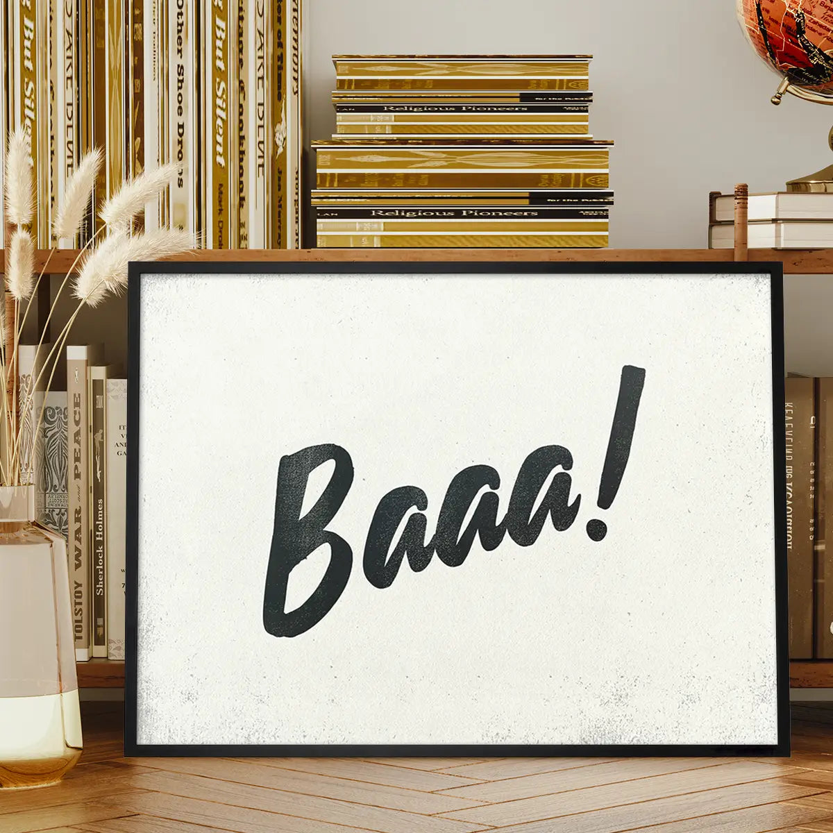 Baa Animal Noises Print