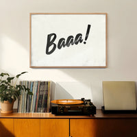 Baa Animal Noises Print