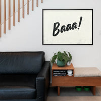 Baa Animal Noises Print