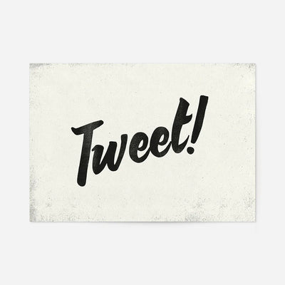 Tweet Animal Noises Print