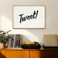 Tweet Animal Noises Print